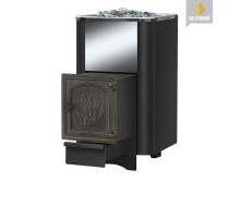 Чугунная печь ВЕЗУВИЙ Сенсация 22 Антрацит (ДТ-4)
