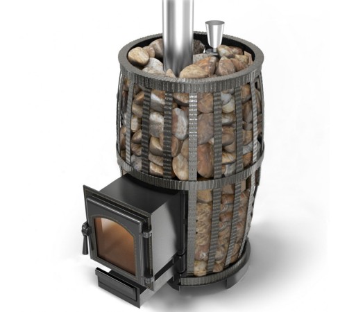 Чугунная печь ВЕЗУВИЙ Легенда Русский пар Ковка 30 (270)