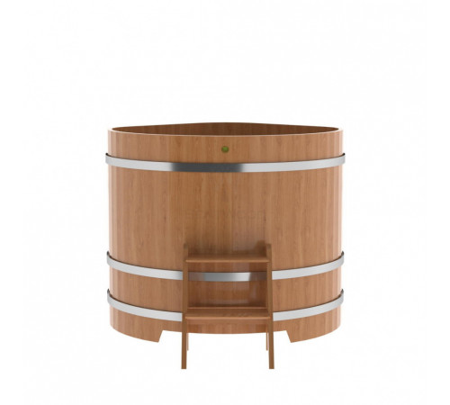 Купель угловая из дуба 1,19х1,19 H=1,10