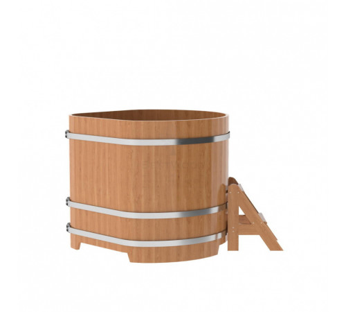 Купель угловая из дуба 1,19х1,19 H=1,10