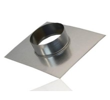 Фланец для вентиляции ⌀100 мм, оцинкованная сталь, 0.5 мм