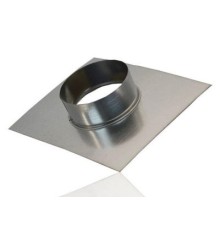 Фланец для вентиляции ⌀100 мм, оцинкованная сталь, 0.5 мм