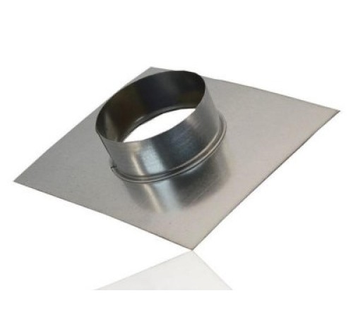 Фланец для вентиляции ⌀100 мм, оцинкованная сталь, 0.5 мм