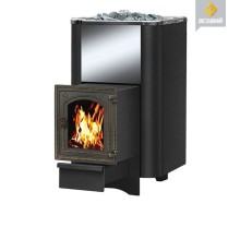 Чугунная печь ВЕЗУВИЙ Сенсация 22 Антрацит (ДТ-4С)