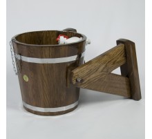 Обливное устройство BentWood из мореного дуба 12 л