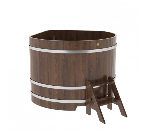 Купель угловая из дуба 1,37х1,37 H=1,10