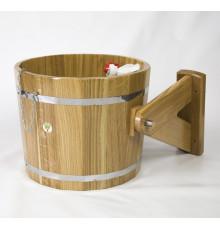 Обливное устройство BentWood из натурального дуба 20 л