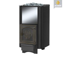 Чугунная печь ВЕЗУВИЙ Сенсация 28 Антрацит (ДТ-4) Б/В