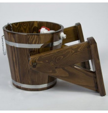 Обливное устройство BentWood из мореной лиственницы 12 л