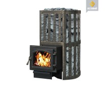 Чугунная печь ВЕЗУВИЙ Ураган Ковка 12 (260)