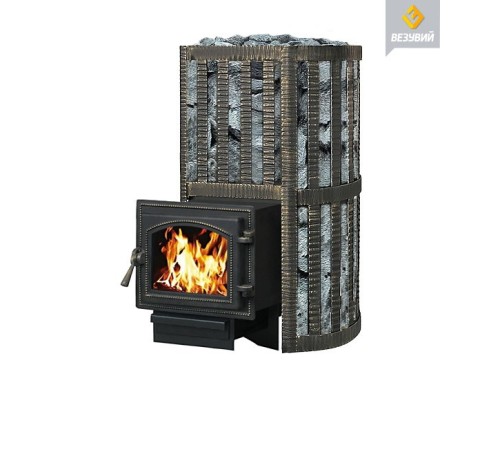 Чугунная печь ВЕЗУВИЙ Ураган Ковка 12 (260)