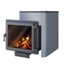 Печь для бани ЭТНА Кратер 18 (Панорама)