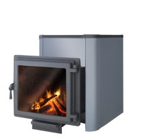 Печь для бани ЭТНА Кратер 24 (Панорама)