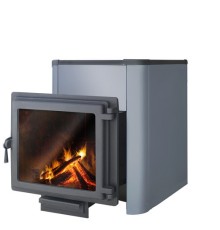 Печь для бани ЭТНА Кратер 24 (Панорама)