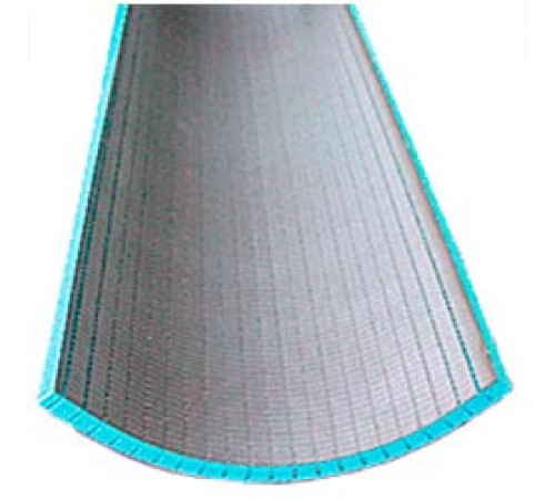 Панель Ruspanel RPG REAL 20, 2500х600х20 мм. двухсторонняя, продольный пропил