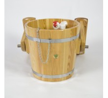 Обливное устройство BentWood из натуральной лиственницы 12 л