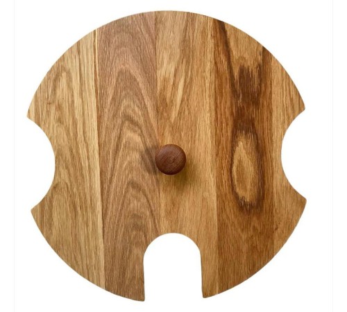 Крышка для запарника ⌀350 мм., дуб, на 20 литров