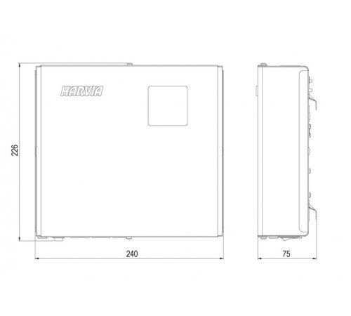 Пульт управления Harvia C170VKK