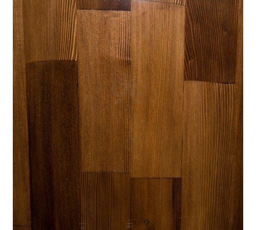 Купель угловая, сращенные ламели из лиственницы, 1.19x1.19 H1.2