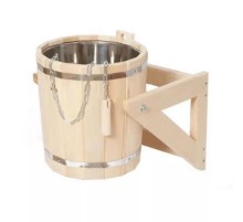 Обливное устройство из липы с нержавеющей вставкой 20 л