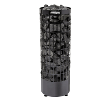 Электрическая печь Harvia Cilindro PC70E Black Steel, без пульта