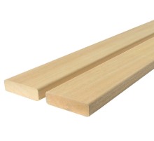 Полок из африканского абаша 26x95 мм