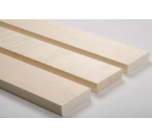 Полок из Липы 27x90 мм сорт Экстра