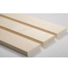 Полок из Липы 27x90 мм сорт Экстра