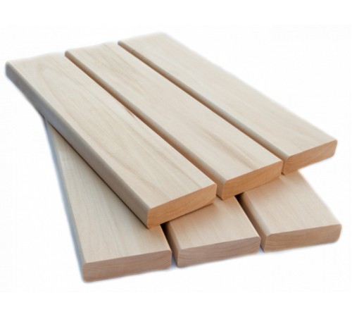 Полок из Осины 27x90 мм